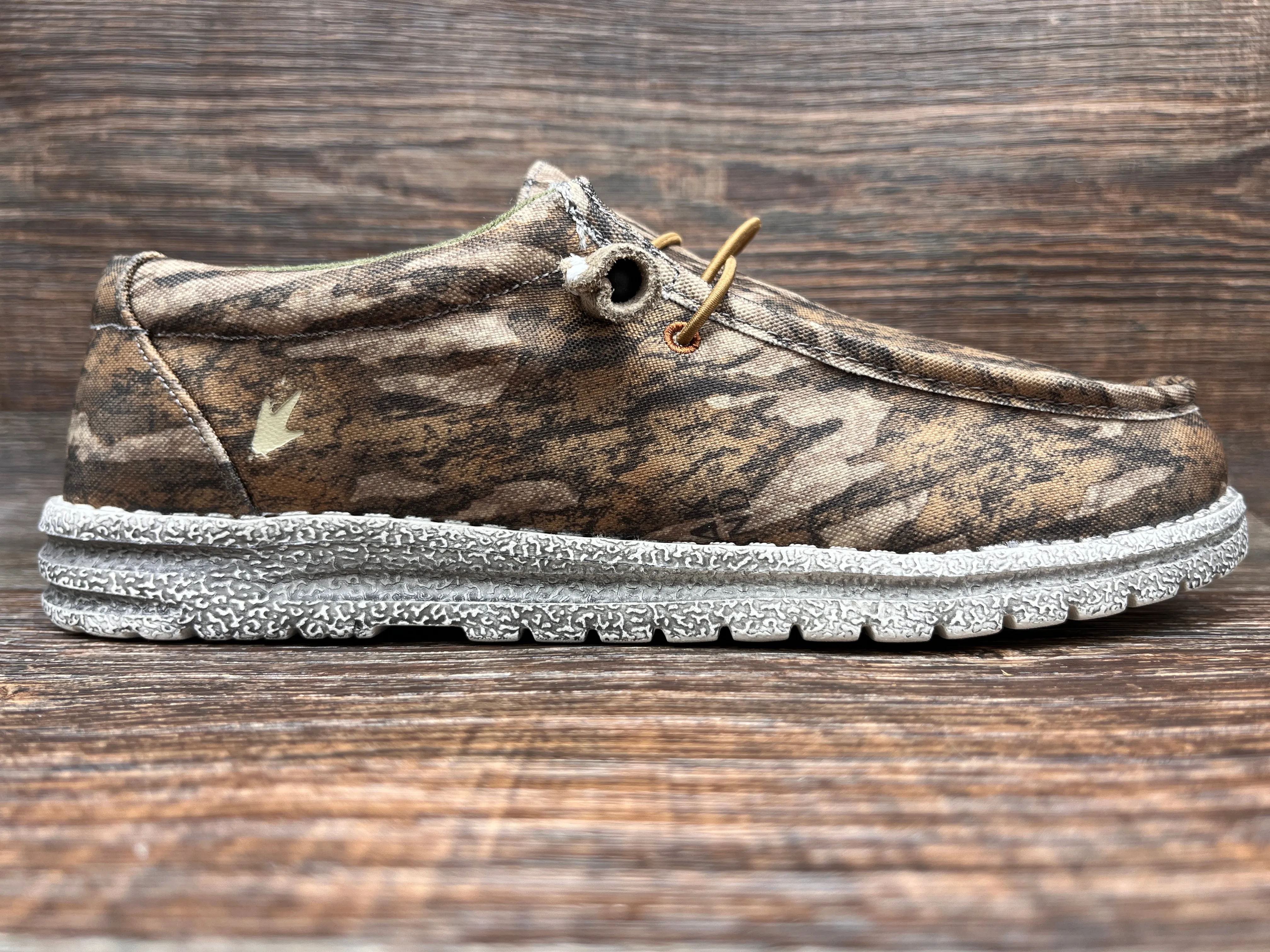 111800-bl Men's Camo Java Waterproof Lace Up Casual Shoe by Frogg Toggs