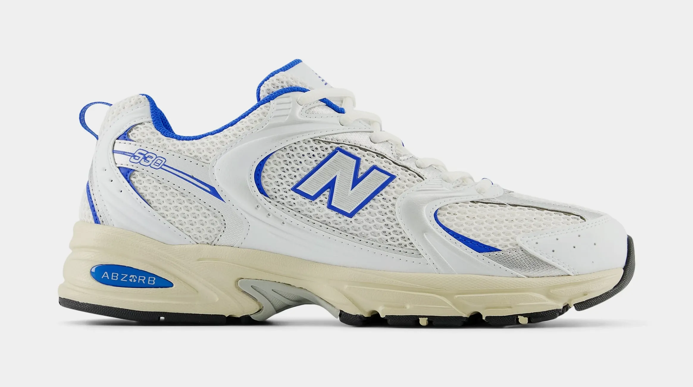 530 Mens Lifestyle Shoes (White/Blue)