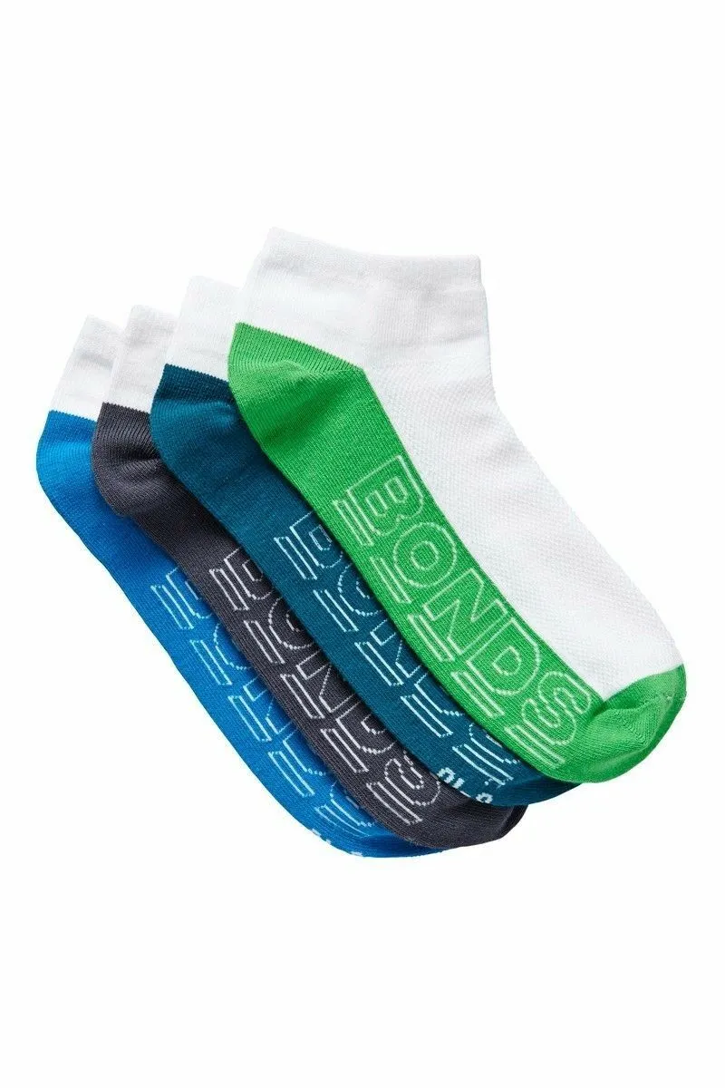 9 Pairs Mens Bonds Low Cut Sports Ankle Gym Mens Running Cushioned Active Socks