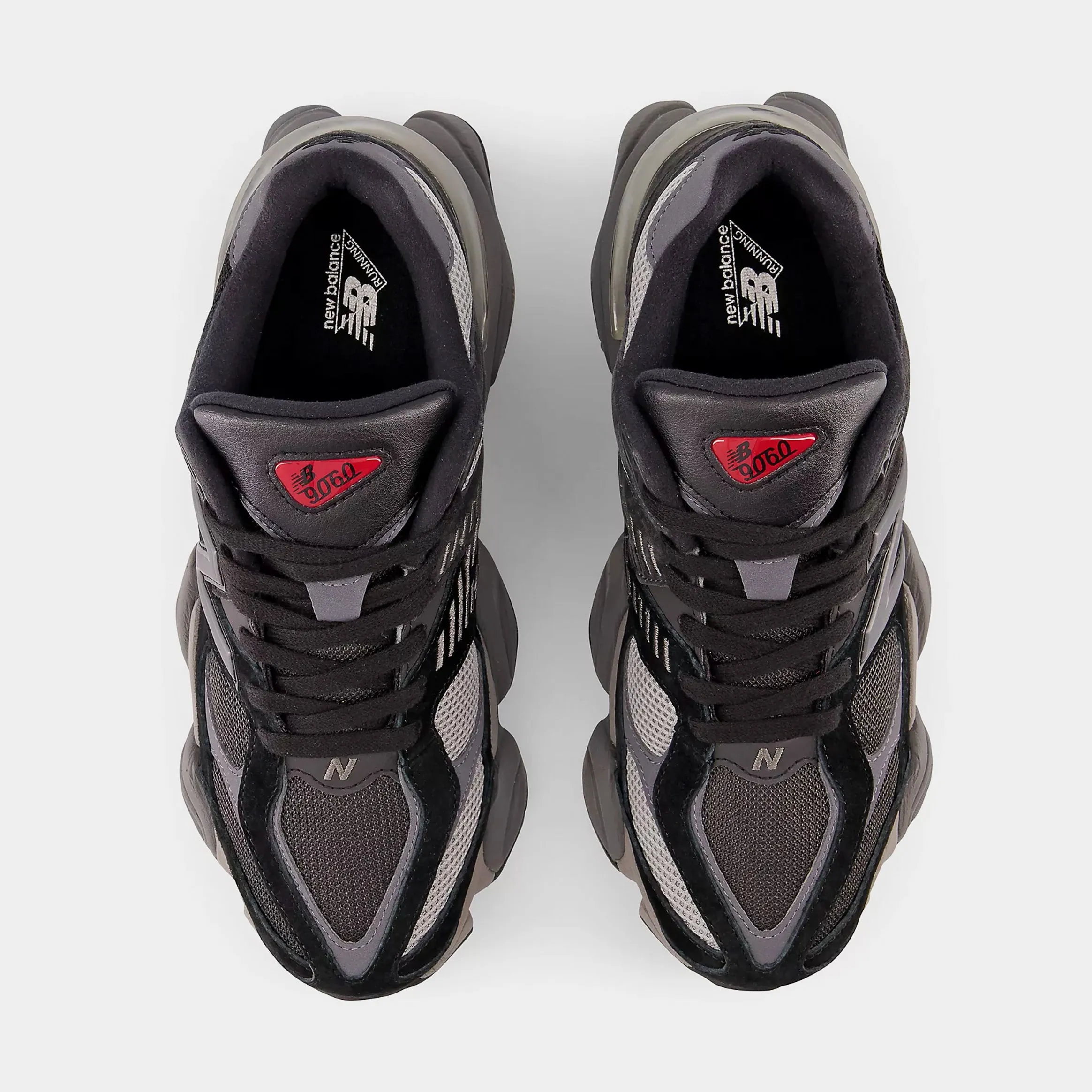 9060 Mens Lifestyle Shoes (Black/Grey)