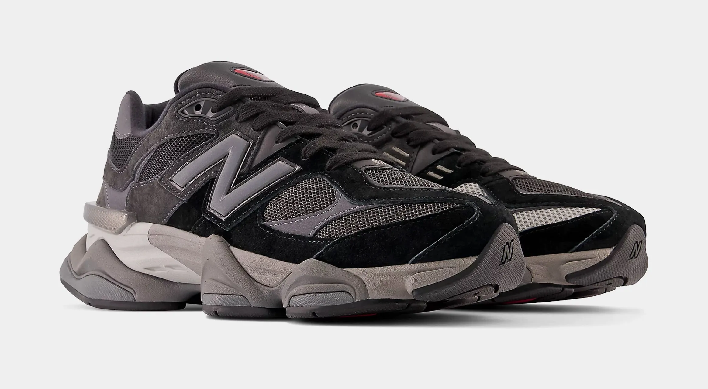 9060 Mens Lifestyle Shoes (Black/Grey)