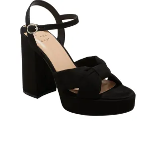 A NEW DAY - Platform Heel with Memory Foam Inole Black