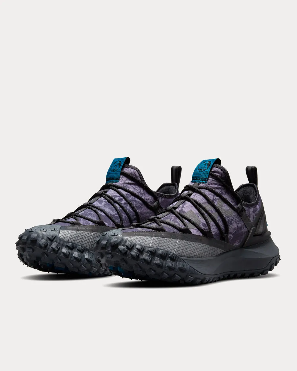 ACG Mountain Fly Black / Purple Low Top Sneakers
