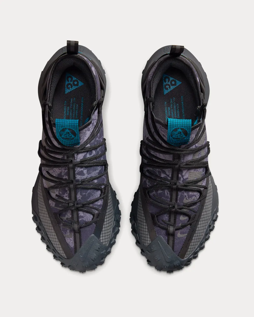 ACG Mountain Fly Black / Purple Low Top Sneakers
