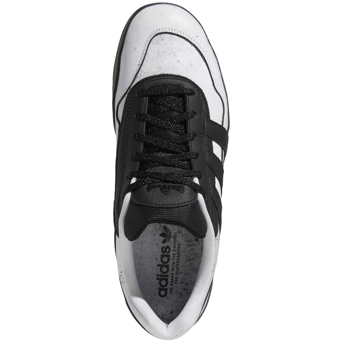 Adidas Aloha Super Skateboard Shoe - White/Core Black/Bold Green