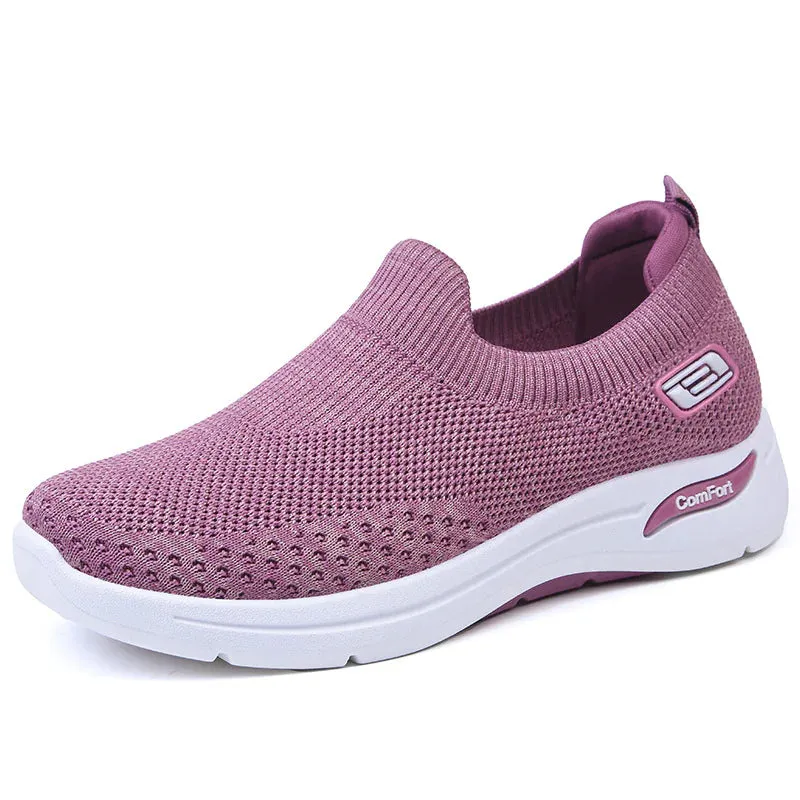 AeroComfort Slip-On Walking Shoes Women