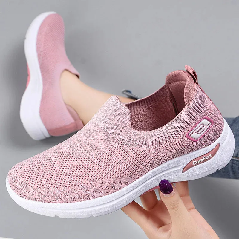 AeroComfort Slip-On Walking Shoes Women
