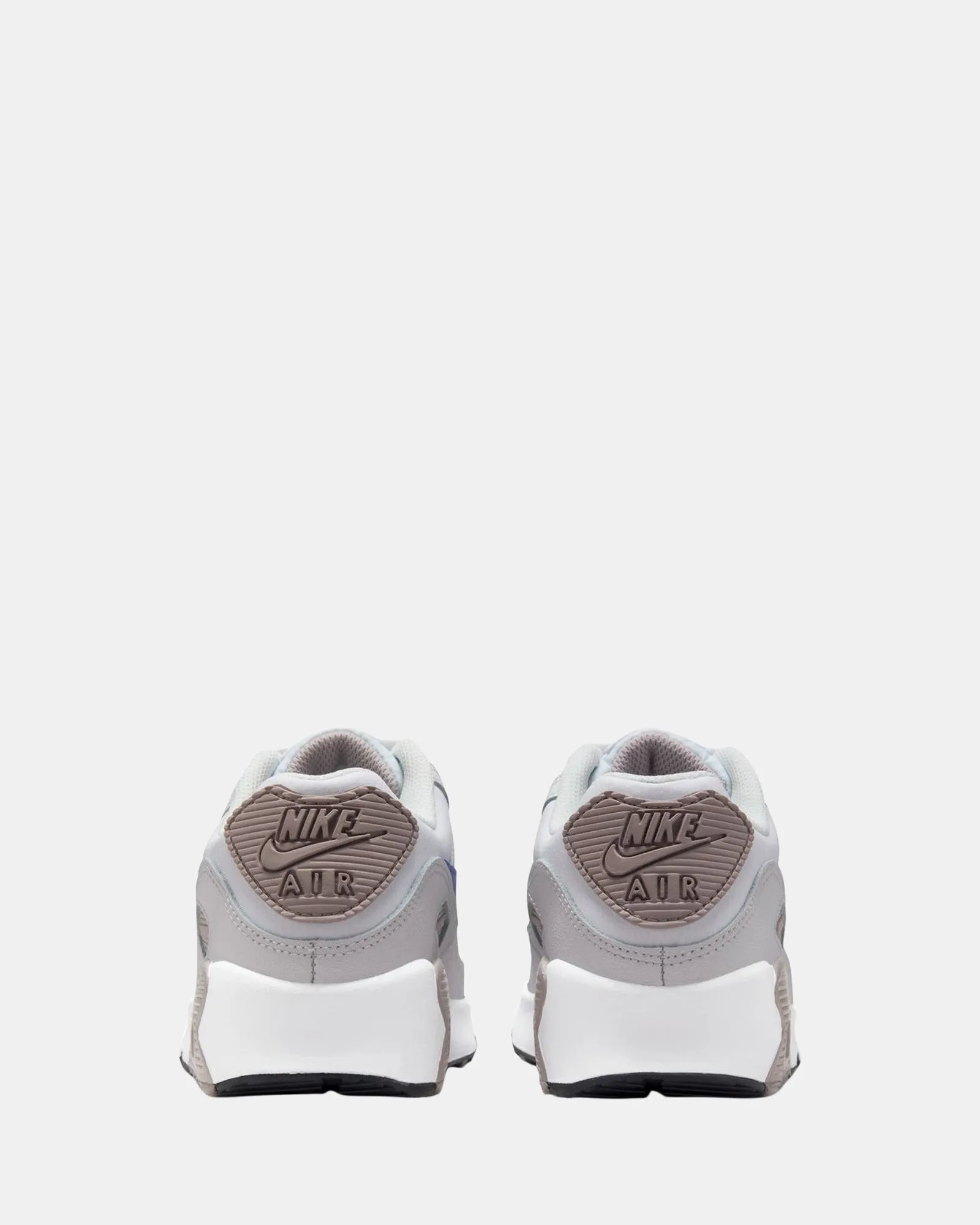 Air Max 90 Grade School White/Racer Blue/College Grey