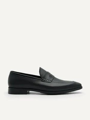 Altitude Lightweight Leather Penny Loafers