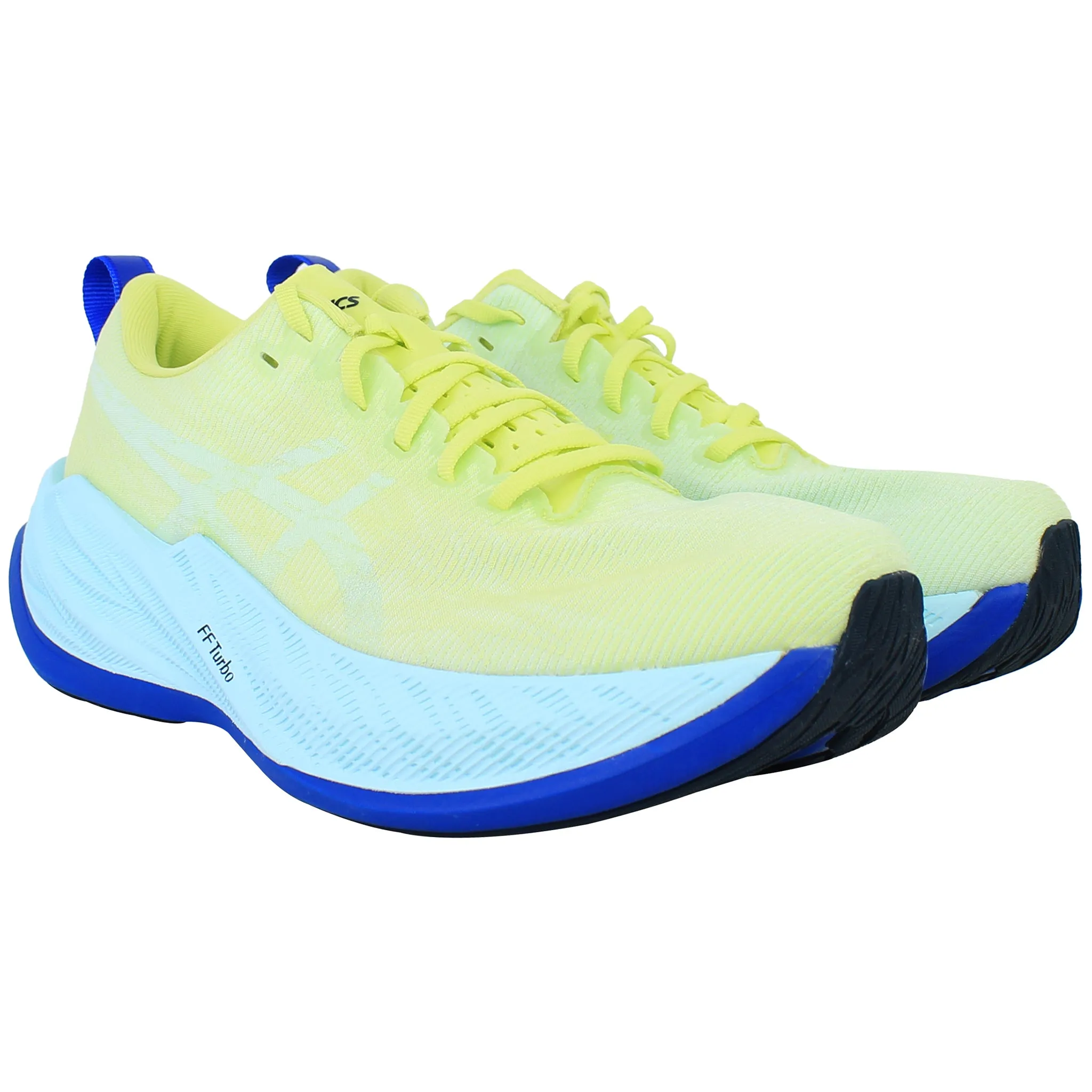 Asics Superblast Mens Yellow Running Shoes