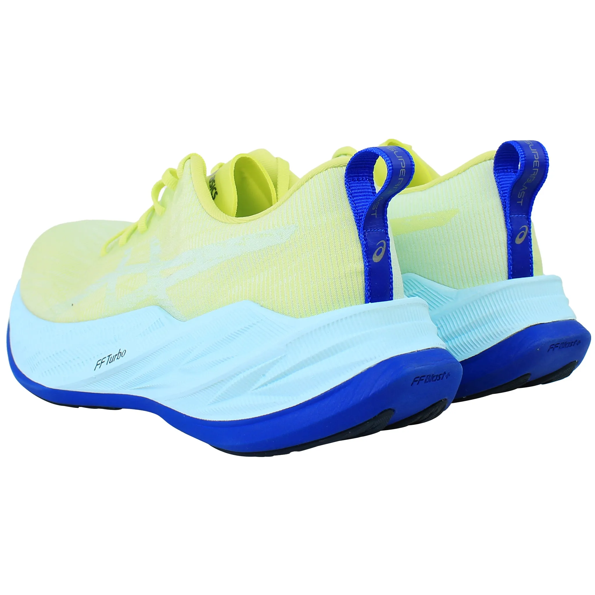 Asics Superblast Mens Yellow Running Shoes
