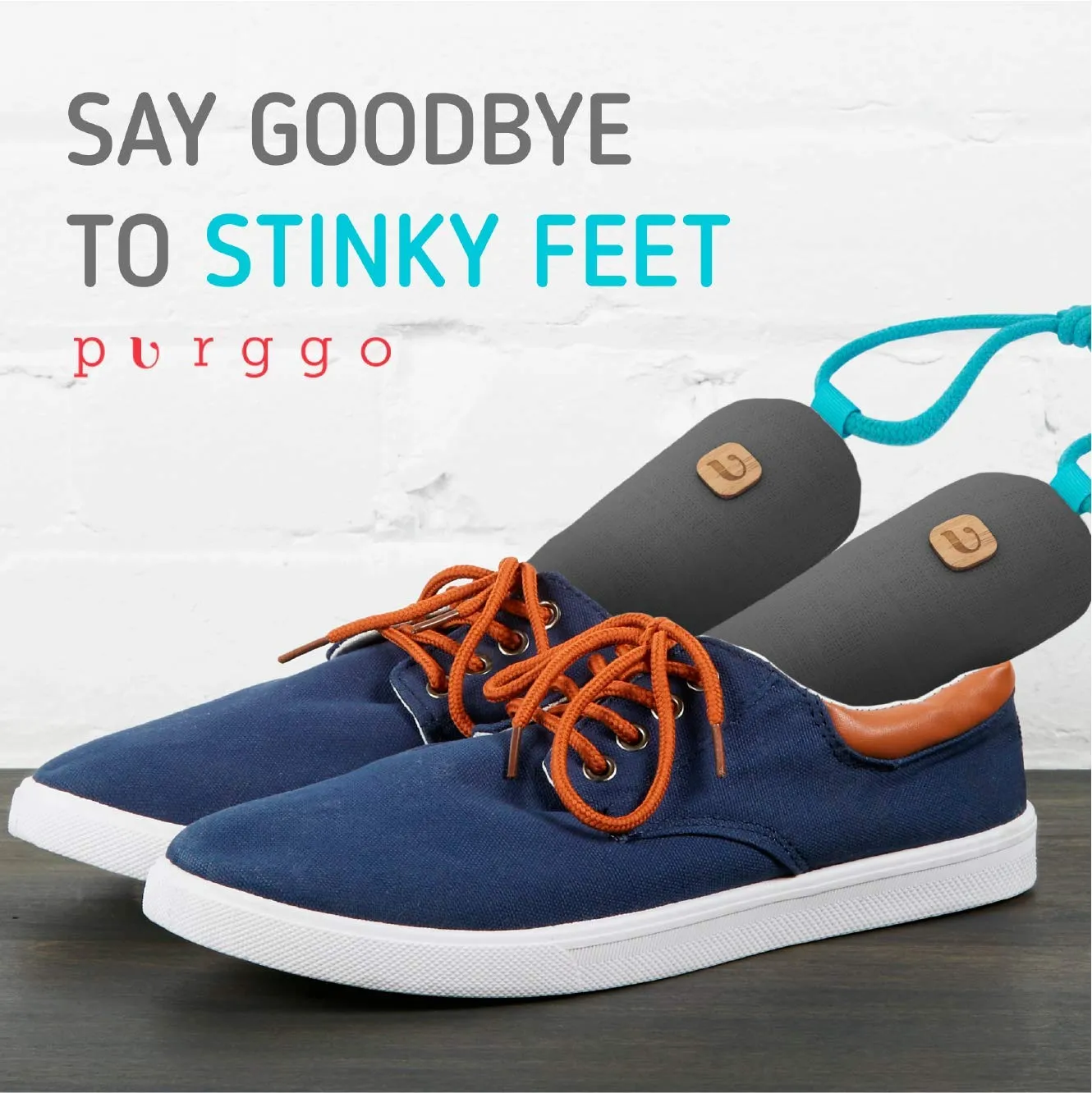 Bamboo Charcoal Shoe Deodorizer Air Purifying Bag - Natural Odor Eliminator - Last 365  Days - No Chemicals - Air Freshener for Shoes and Closet - Remove Odor Naturally - [2 Pack] [Gray] 1 Lava Gray