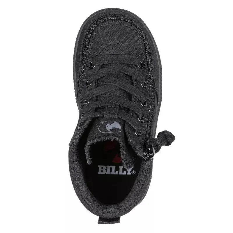 BILLY - Side zipper lace up sneakers