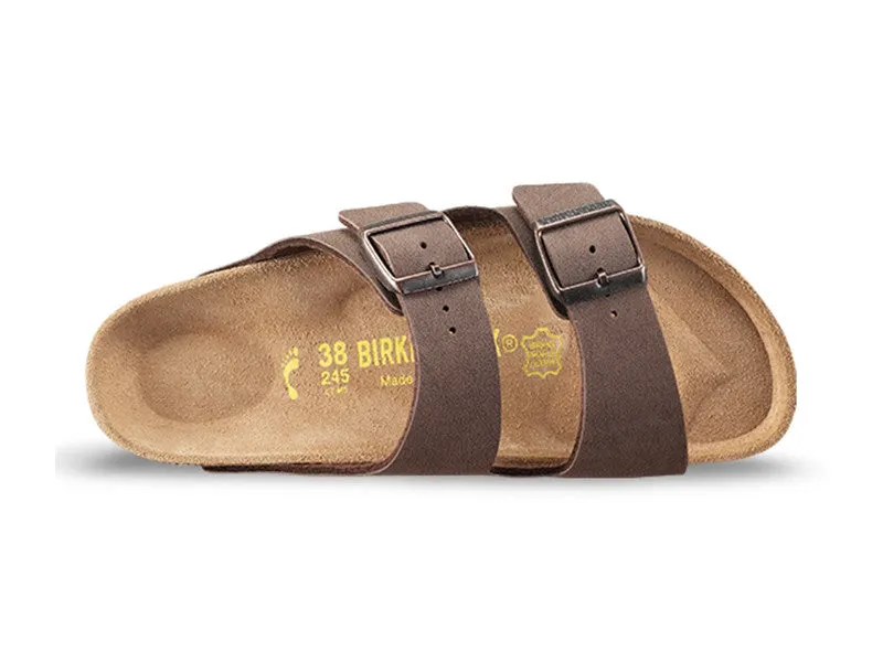 Birkenstock Arizona BF Nubuck Mocca (Narrow)