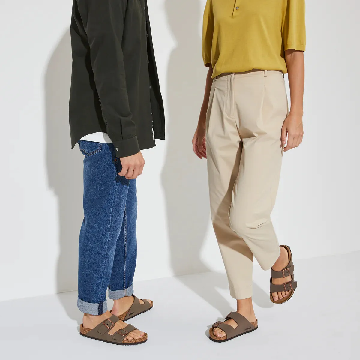 Birkenstock Arizona Mocca BirkiBuc Narrow