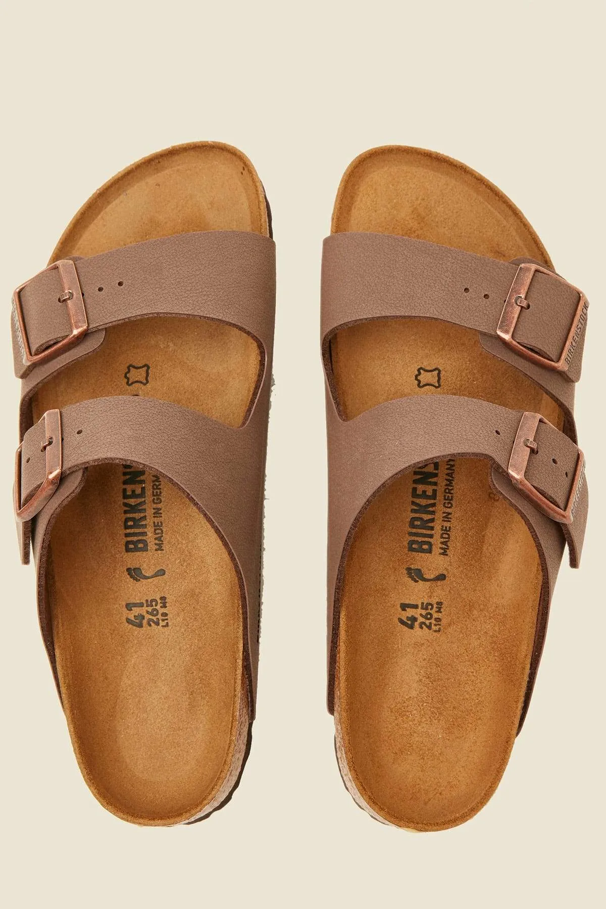 Birkenstock Arizona Mocca BirkiBuc Narrow