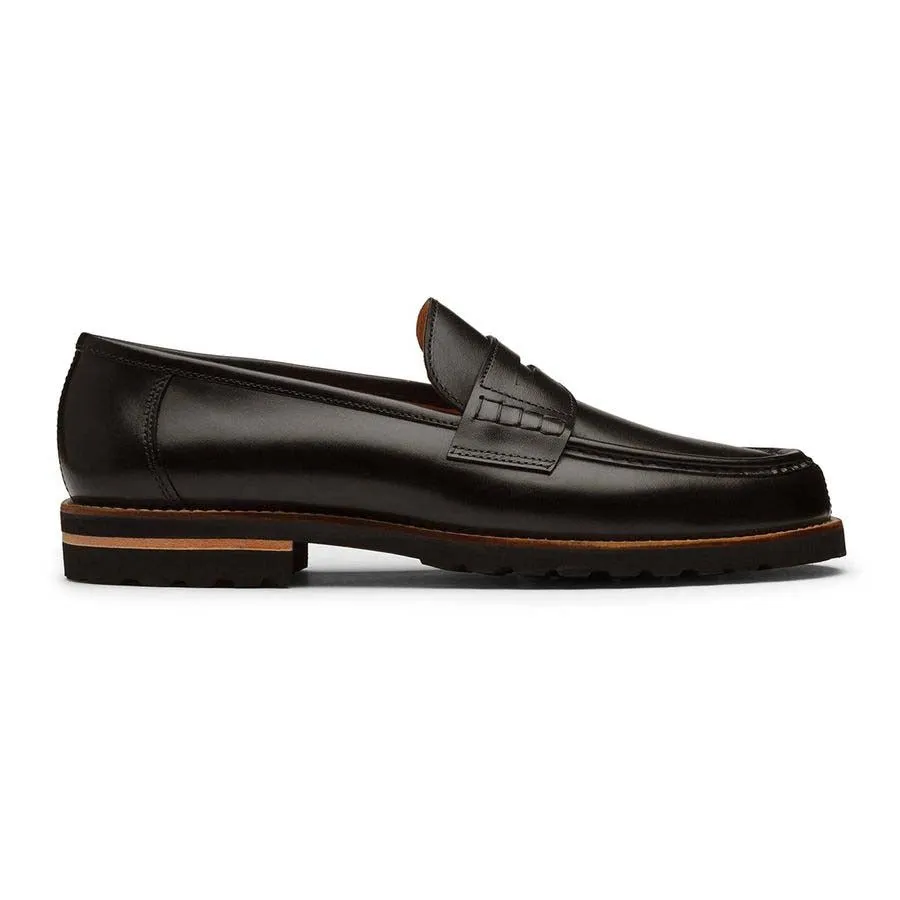 Black Lightweight Classic Penny Moccasions