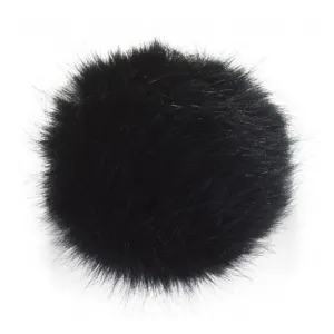 Black Puff Ball Jibbitz