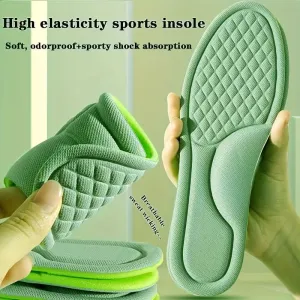 Breathable Sports Insoles – Sweat-Absorbing, Non-Slip Cushioning