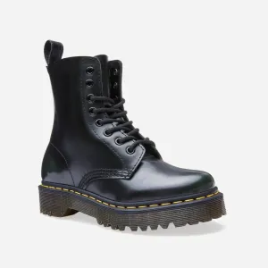 British Elegance - Leather Booties by The Nevermore