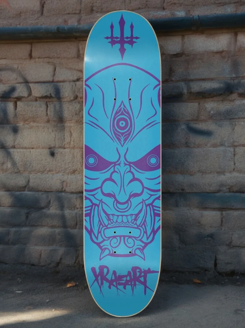BUSHIDO BLU 8.25-inch Skate Deck