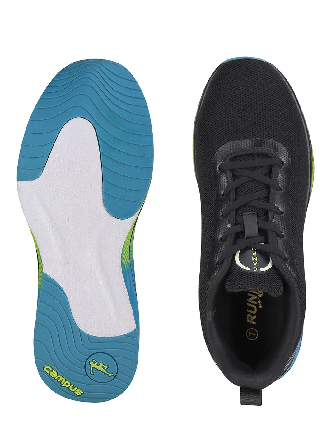 CAMP JOGGER Black Men's Running Shoes