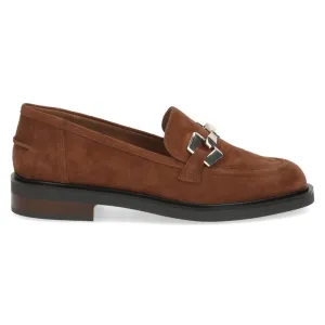 Caprice Cognac Suede Loafer. Only 7.5  left
