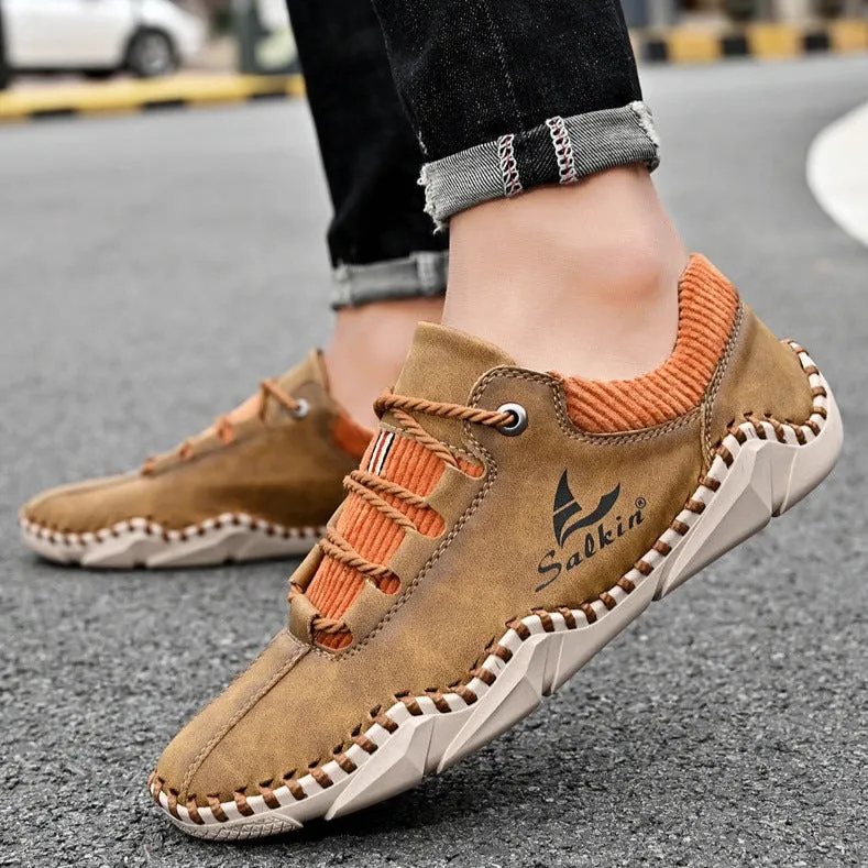Casual Fashion Lace Up Breathable Slacker shoes