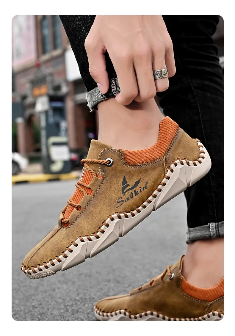 Casual Fashion Lace Up Breathable Slacker shoes