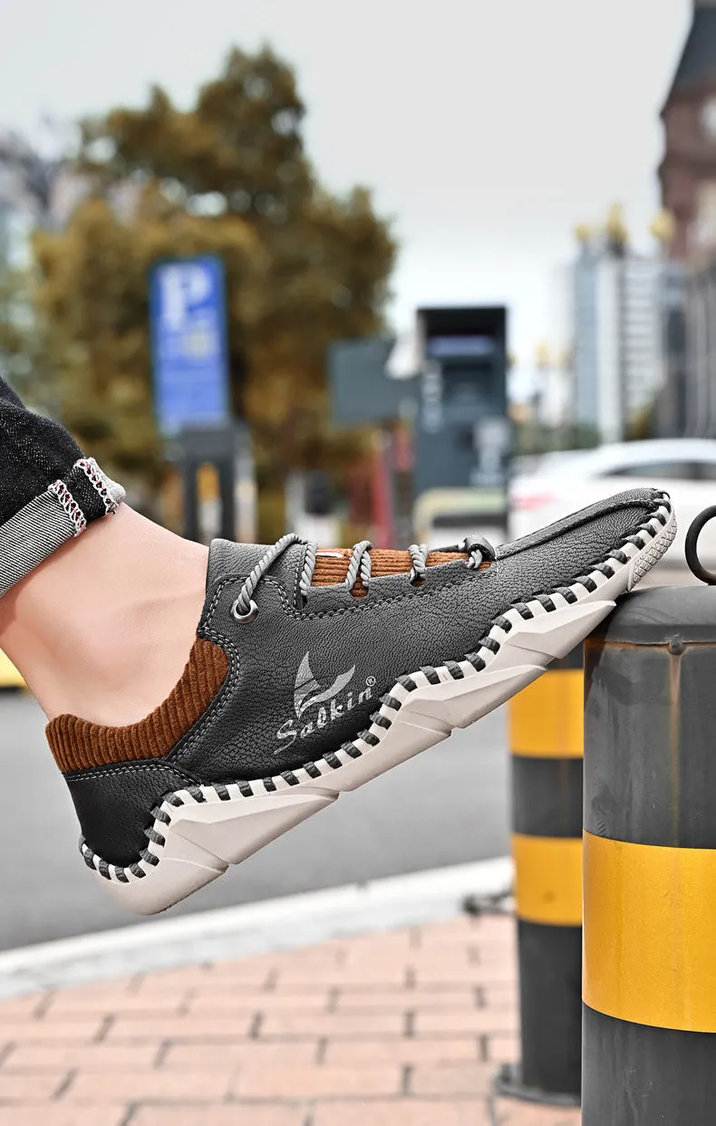 Casual Fashion Lace Up Breathable Slacker shoes