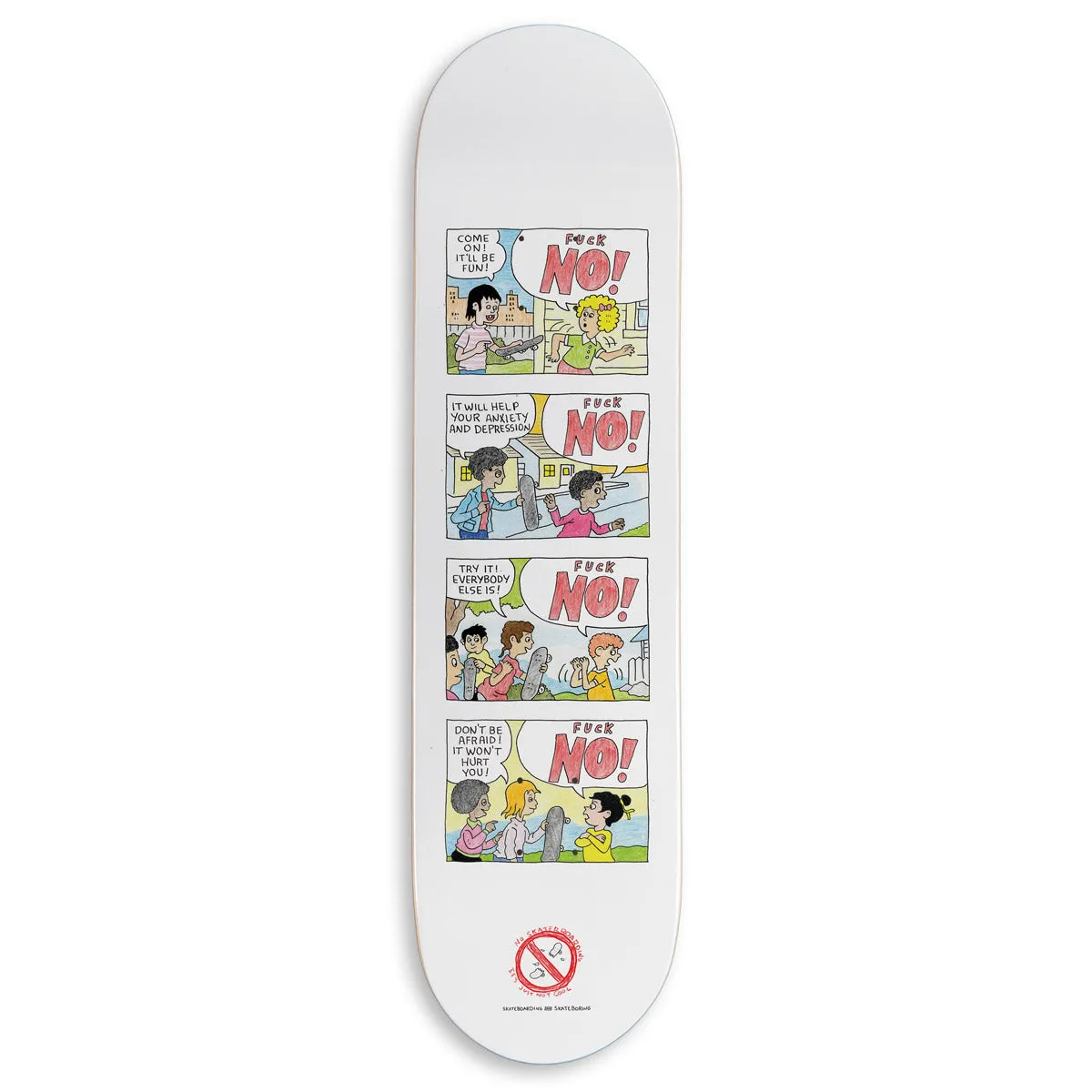 CCS Live x Porous Walker Skateboard Deck
