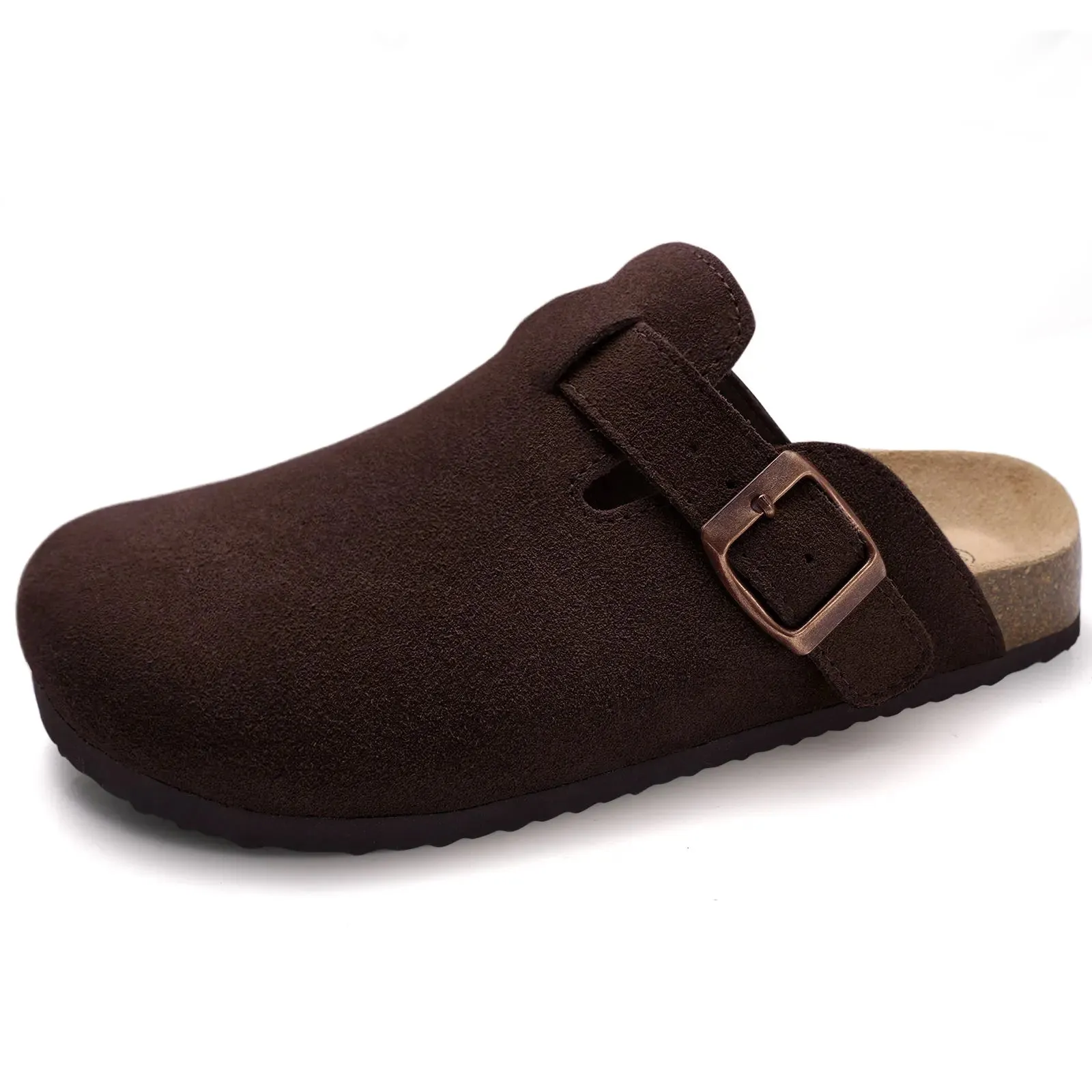 Classic Cork Suede Slippers - Stylish Comfort Clogs