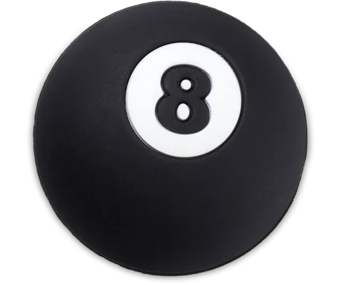 Crocs Jibbitz 3D Eight Ball