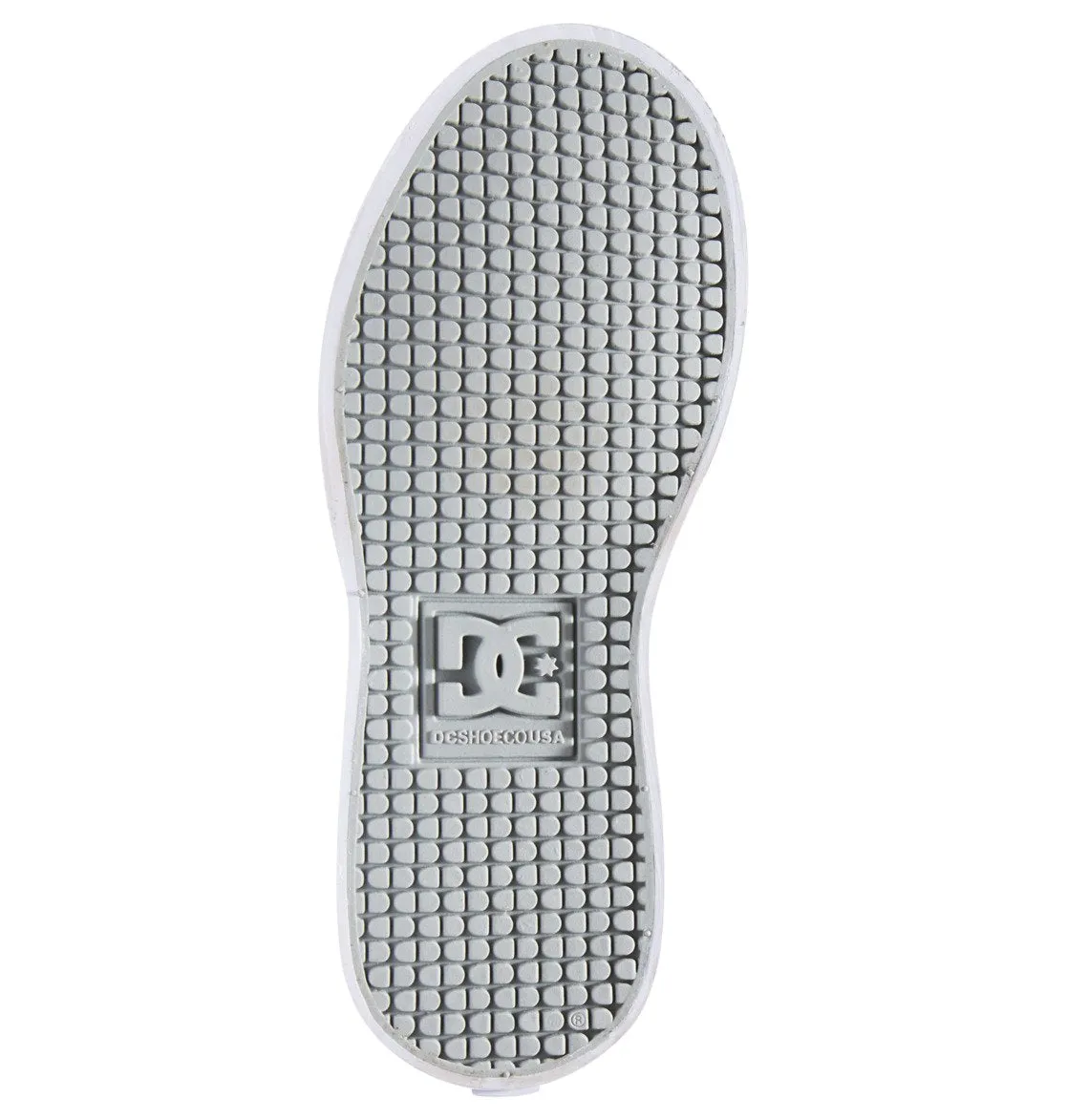 DC Kids Kalis Vulc Shoes Grey/Yellow
