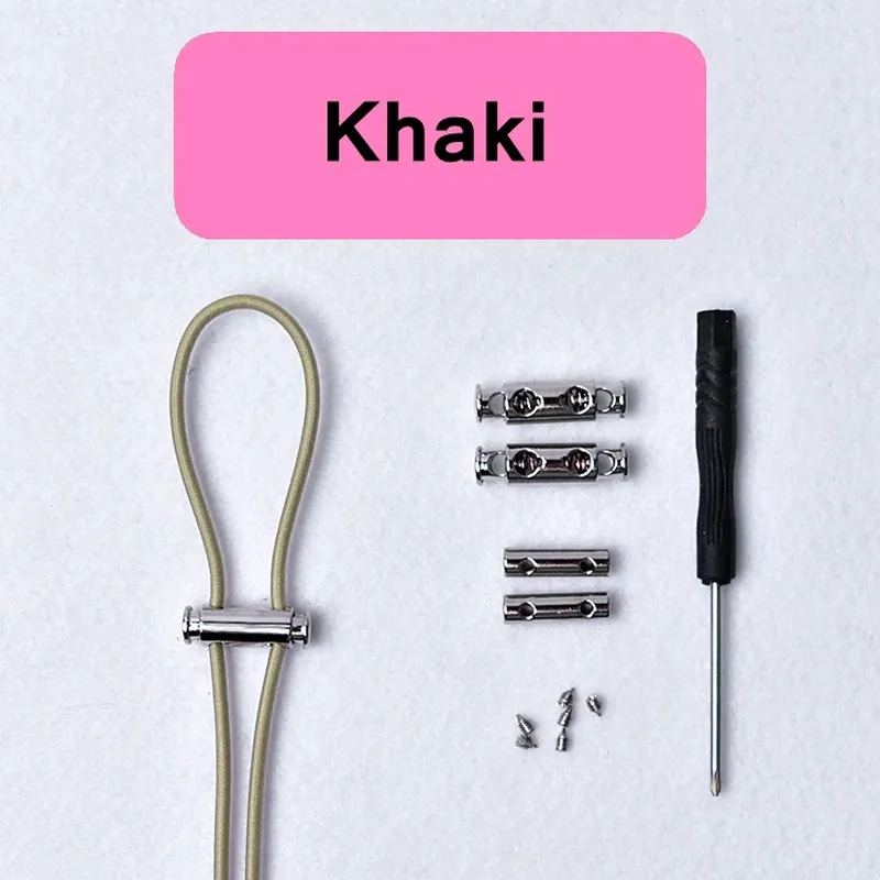 Elastic Buckle Shoelaces