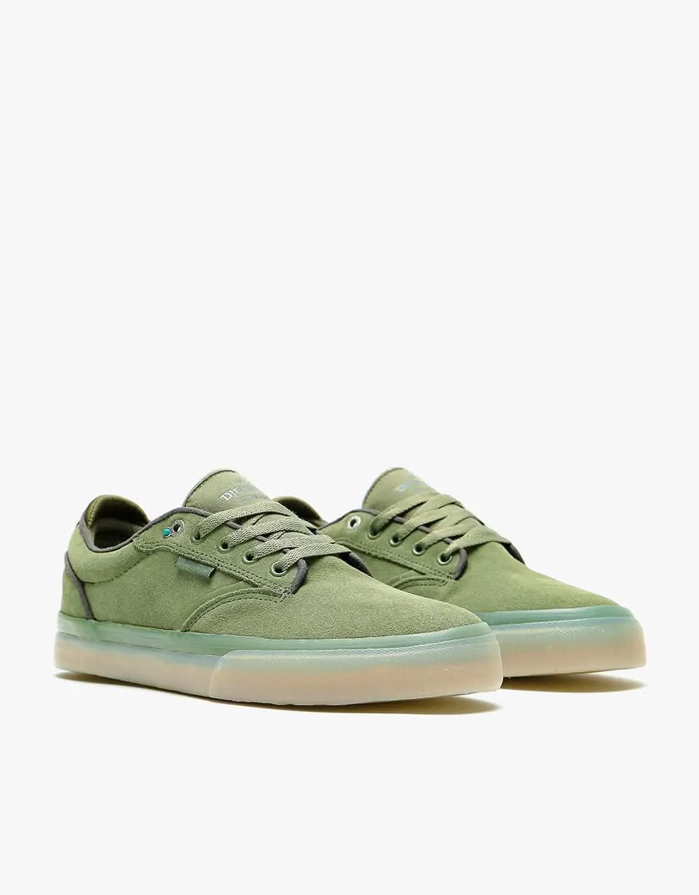 Emerica Dickson Skate Shoes - Olive