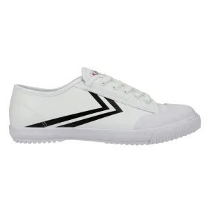 Feiyue Footwear Fe Lo 1920 Synthetic Leather Martial Arts/Gym/Lifing Shoes - White / Black