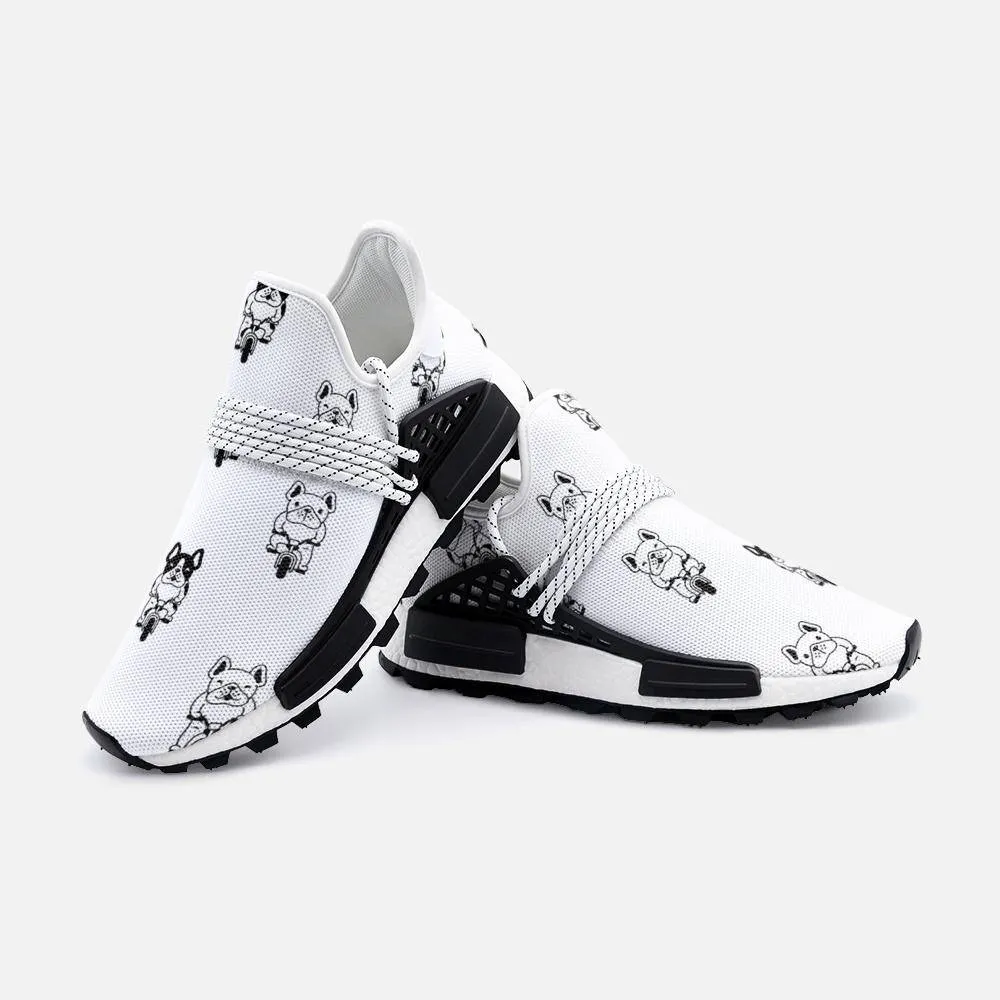 French bulldog Unisex Lightweight Custom shoes