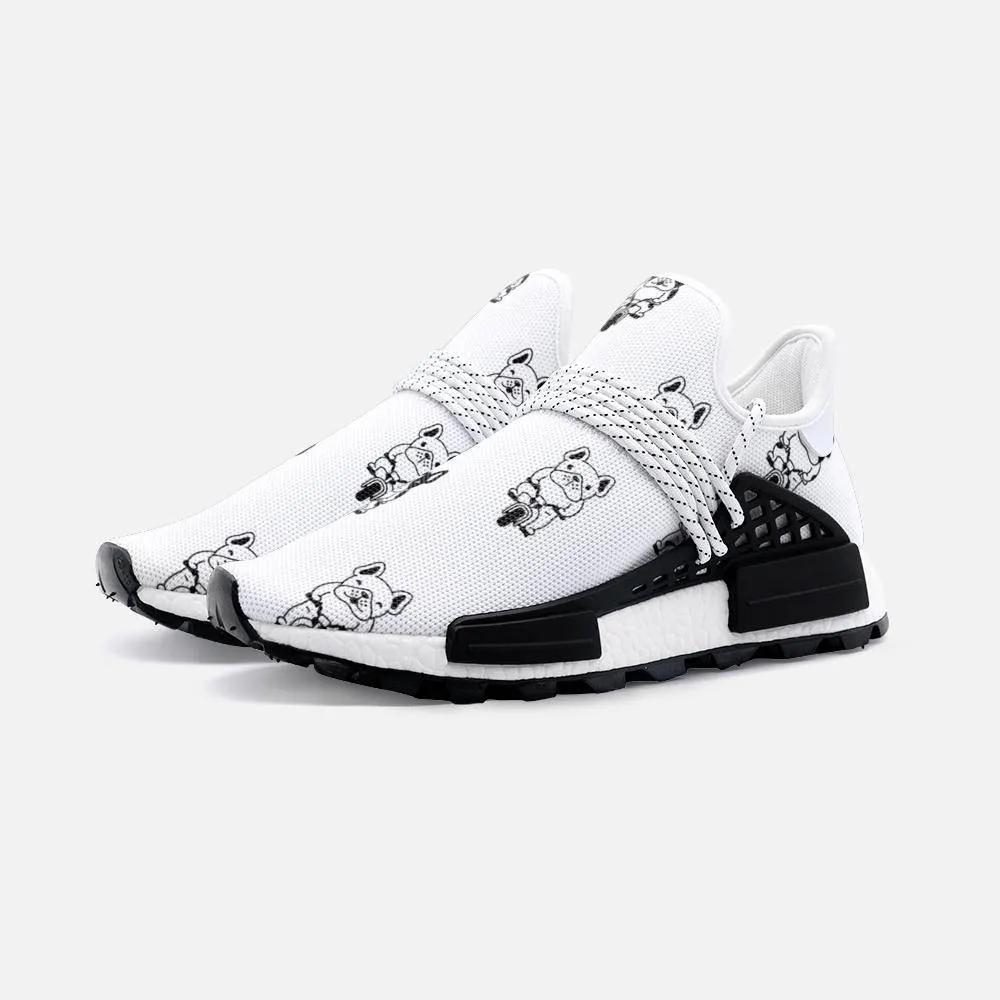 French bulldog Unisex Lightweight Custom shoes