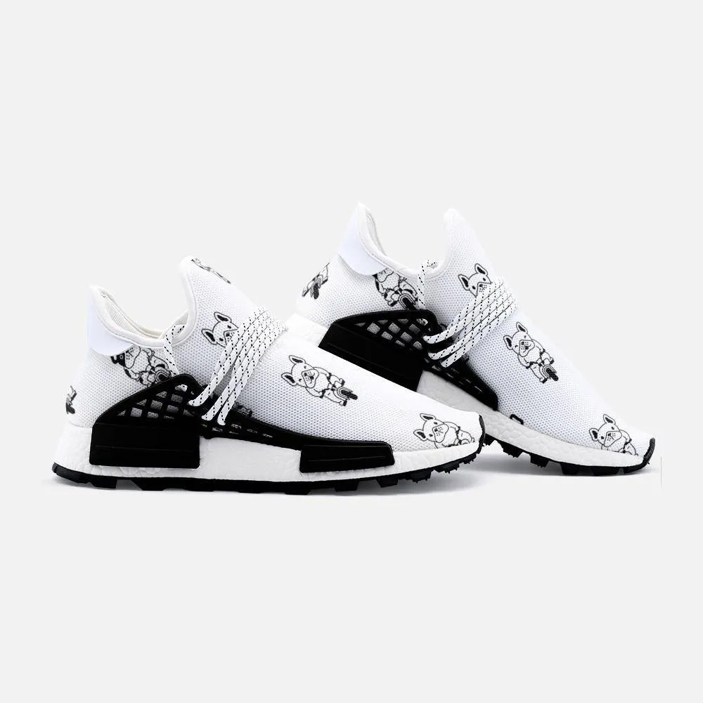 French bulldog Unisex Lightweight Custom shoes