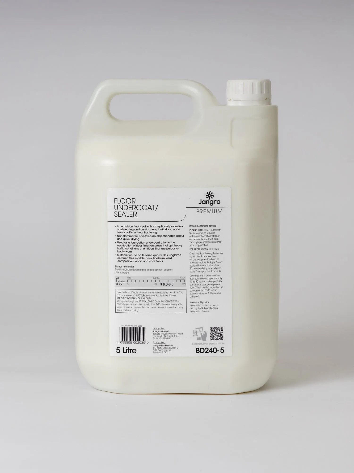 Jangro Premium Floor Undercoat Sealer 5L