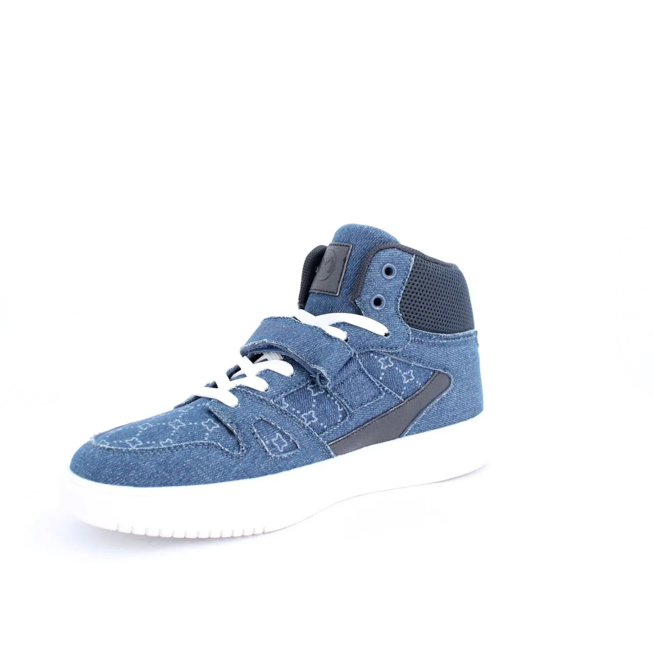 KIMI-HIGH TOP SNEAKER-DENIM BLUE