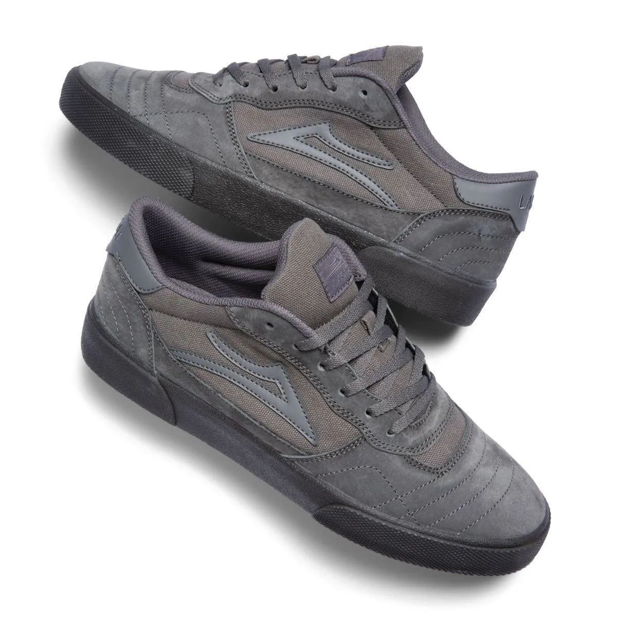 Lakai Cambridge Skate Shoes - Charcoal