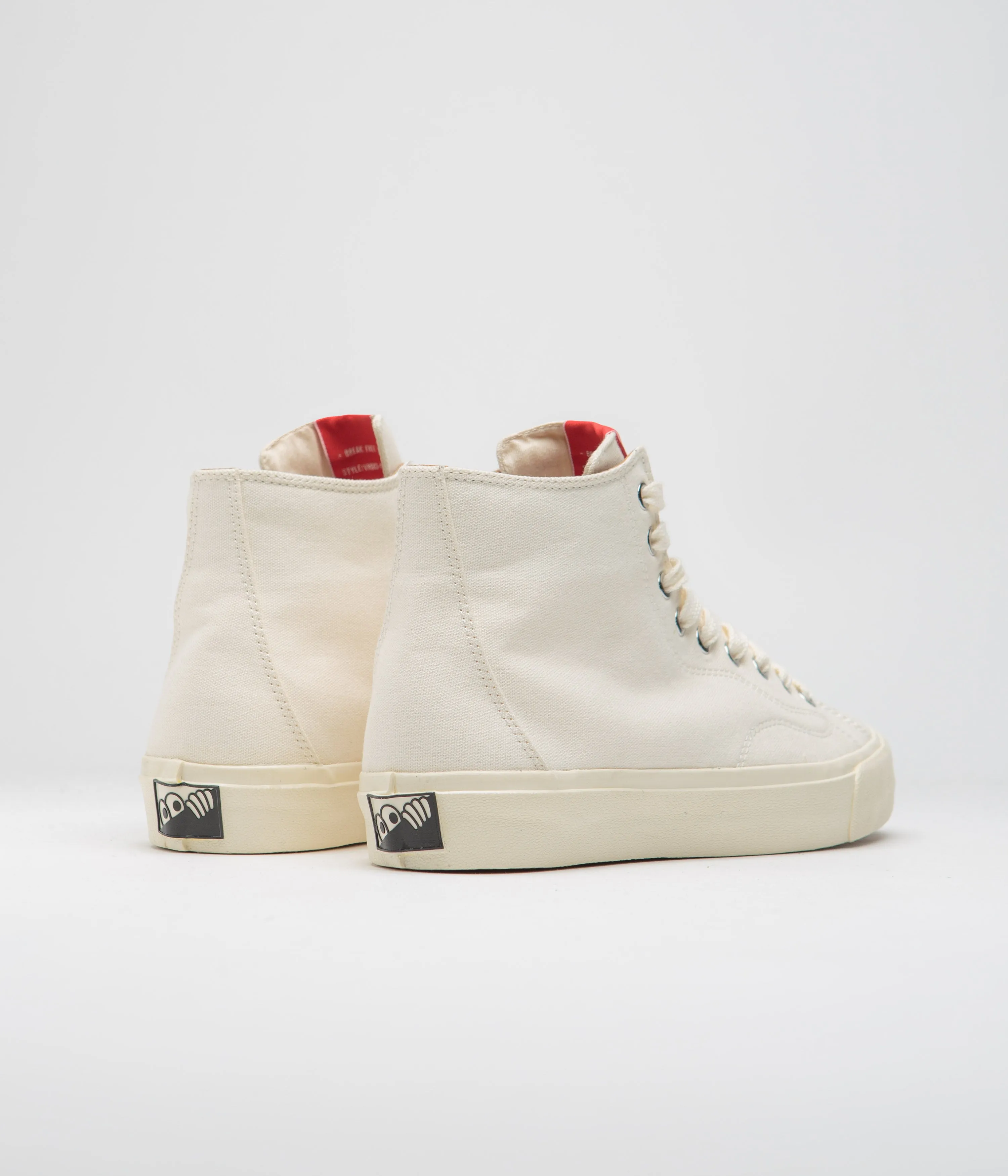 Last Resort AB VM003 Canvas Hi Shoes - White / White