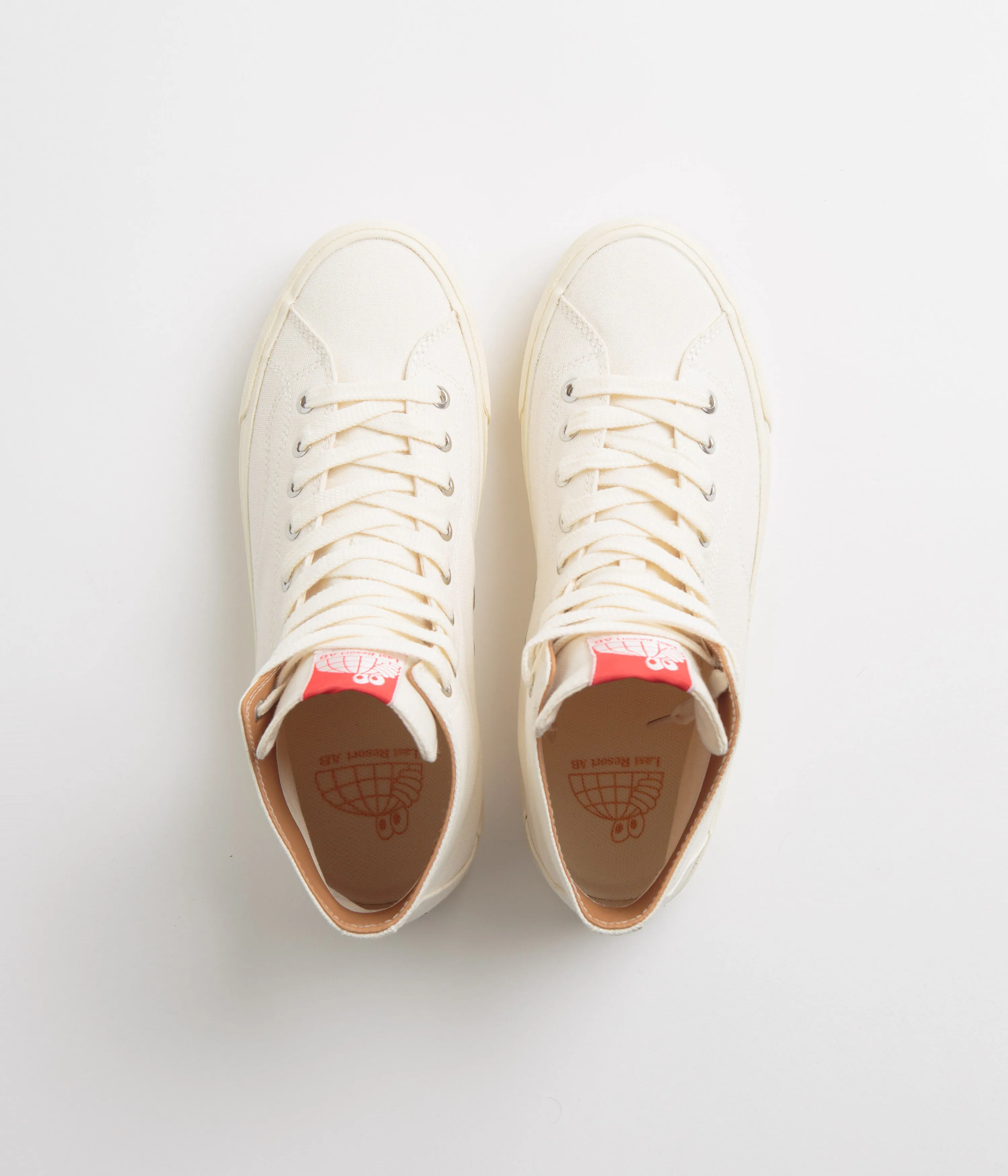 Last Resort AB VM003 Canvas Hi Shoes - White / White