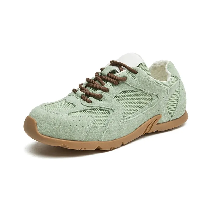 Leather Retro Lace Up Shoes