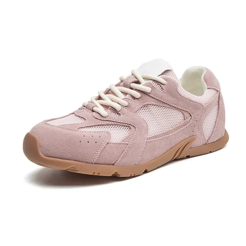 Leather Retro Lace Up Shoes