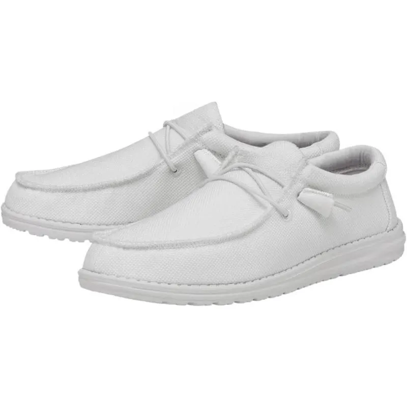 Lightweight Canvas Slip-On Loafers