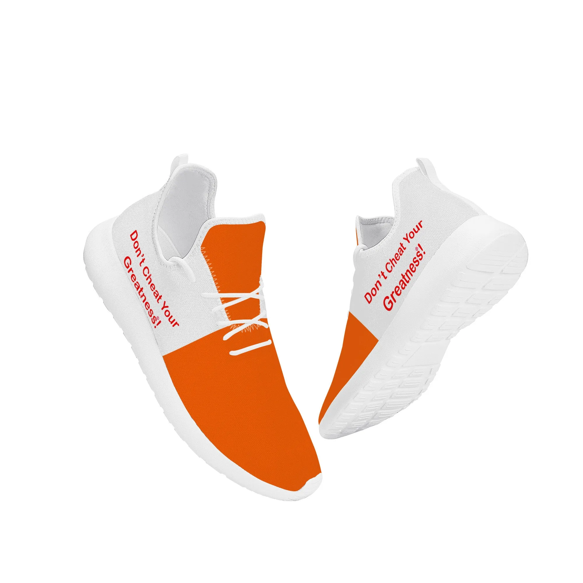 Lightweight Mesh Knit Sneaker - White