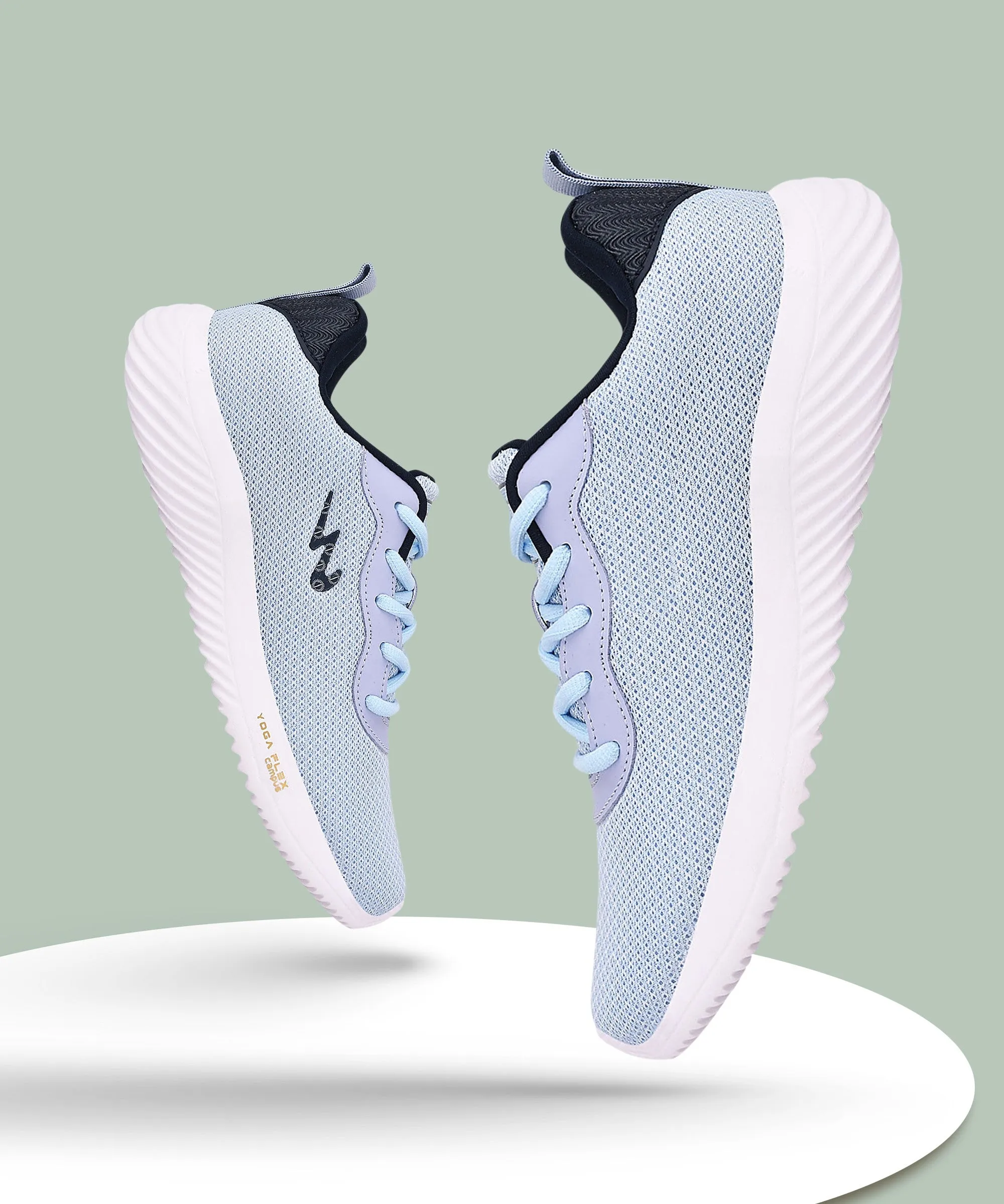 LISA N Blue Women's Walking Shoes
